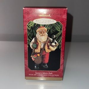 Vintage Folk Art American Collection Hallmark Ornament 1997